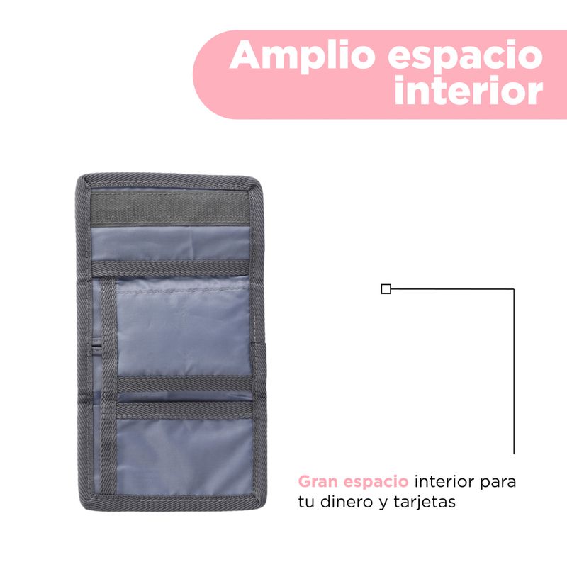 Cartera-casual-snoopy-serie-little-space-explorer-plateado-Miniso-5-22581