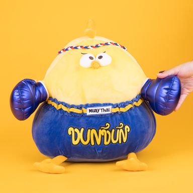 Peluche boxeo pollo azul serie dundun -  Miniso