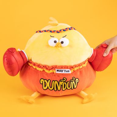 Peluche boxeo pollo rojo serie dundun -  Miniso