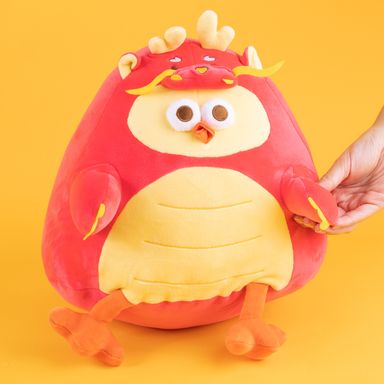 Peluche con disfraz de dragón pollo serie dundun -  Miniso