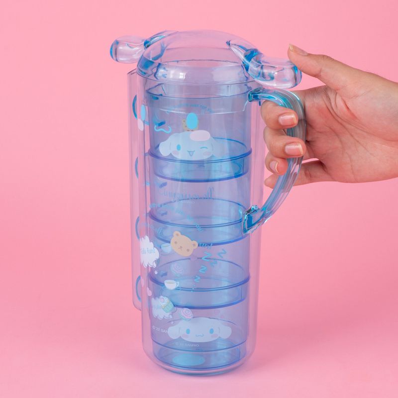 Vaso-de-pl-stico-juego-de-jarra-de-agua-y-vasos-apilables-personajes-de-sanrio-1400-ml-cinnamoroll-Sanrio-Vaso-de-pl-stico-juego-de-jarra-de-agua-y-vasos-apilables-personajes-de-sanrio-1400-ml-cinnamoroll-Sanrio-2-22639