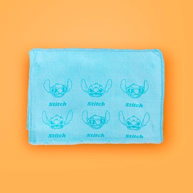 Set de toallas infantiles para bano lilo stitch disney 50cm x 25cm 2 pzas stitch aqua -  Lilo & Stitch