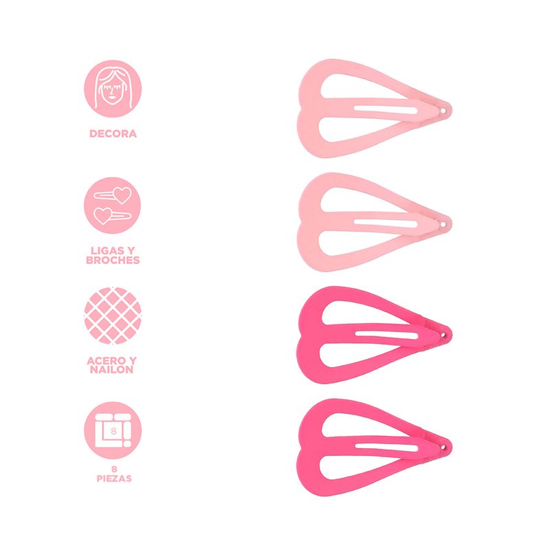 Set-de-accesorios-para-cabello-miniso-serie-pink-corazones-8-pzas-Miniso-4-22707