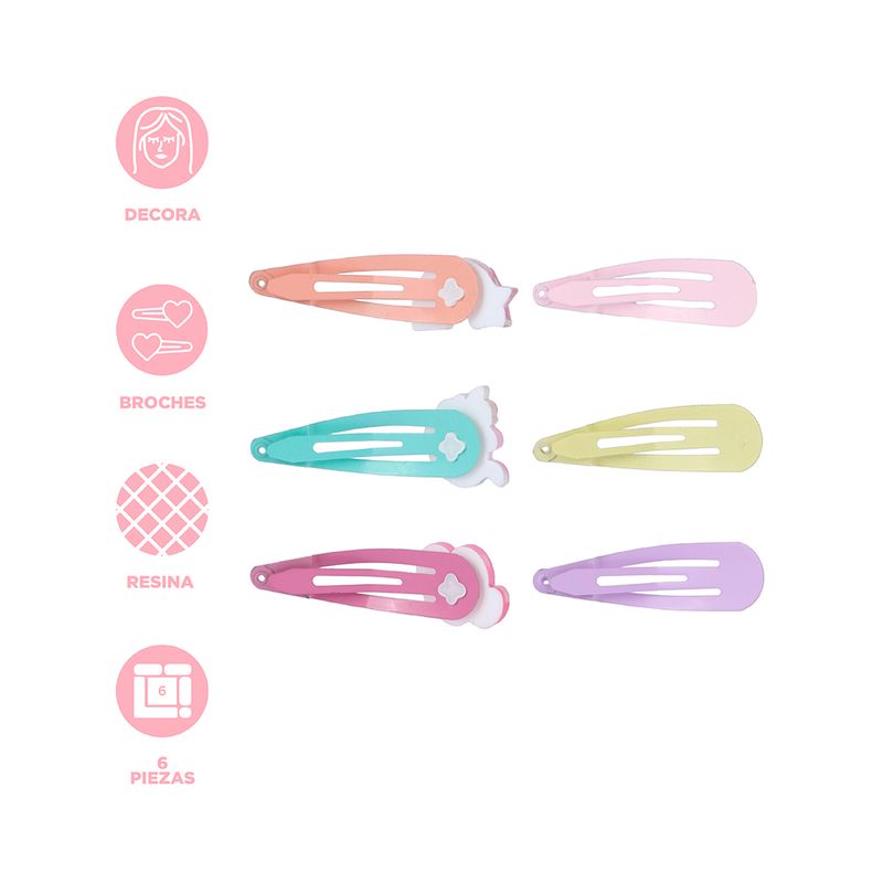 Set-de-accesorios-para-cabello-miniso-serie-fairy-tale-metal-con-figuritas-tiernas-6-pzas-Miniso-3-22710