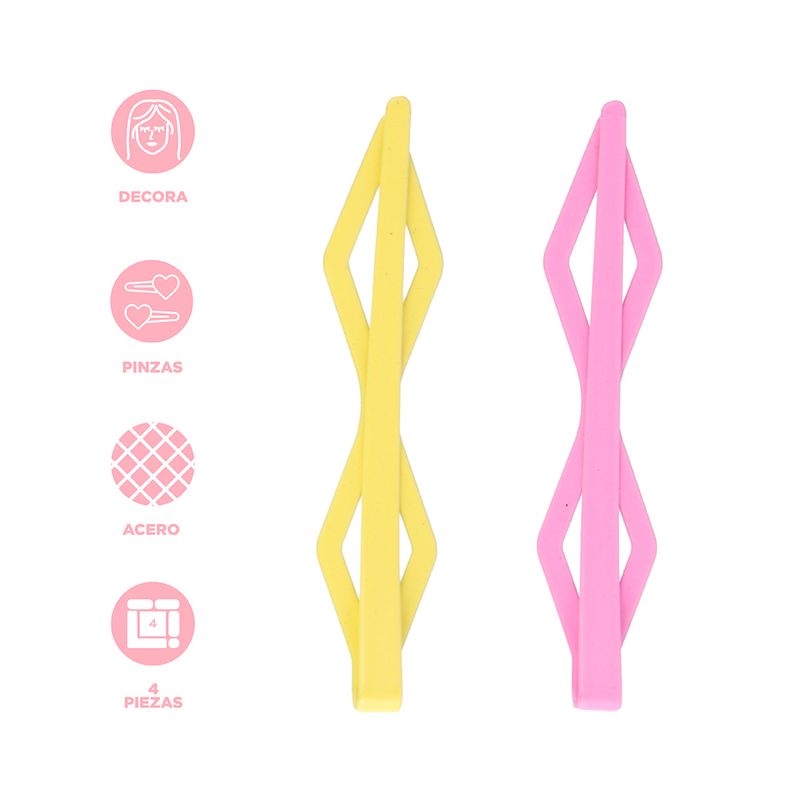 Set-de-broches-para-cabello-miniso-serie-dopamine-rombos-4-pzas-mix-de-colores-Miniso-3-22714