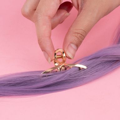 Pinza para cabello miniso serie metal 5cm nudo -  Miniso