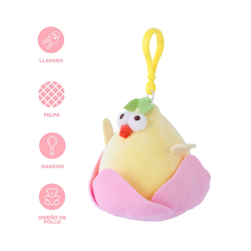 Llavero-colgante-pollo-lotus-serie-dundun-Miniso-3-22832