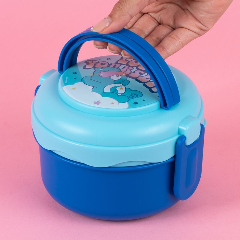 Taper-para-alimentos-lonchera-redonda-de-doble-capa-de-la-colecci-n-care-bears-1100-ml-azul-Care-Bears-2-22835