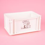 Organizador-de-pl-stico-de-almacenamiento-grande-apilable-sin-tapa-blanco-serie-snoopy-Snoopy-3-22939