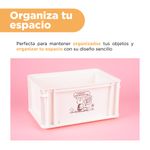 Organizador-de-pl-stico-de-almacenamiento-grande-apilable-sin-tapa-blanco-serie-snoopy-Snoopy-5-22939