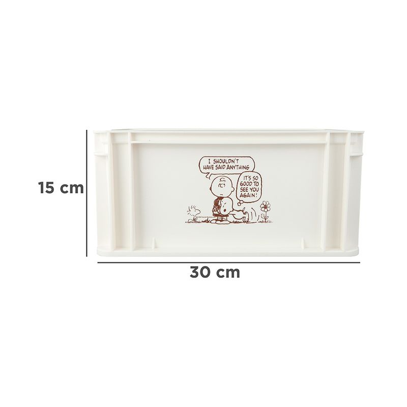 Organizador-de-pl-stico-de-almacenamiento-grande-apilable-sin-tapa-blanco-serie-snoopy-Snoopy-8-22939