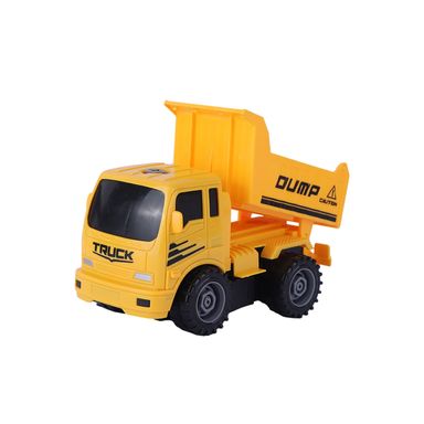 Juguete terrestre vehiculo de ingenieria de inercia camión volquete 13cm x 8cm x 17.5cm serie miniso -  Miniso