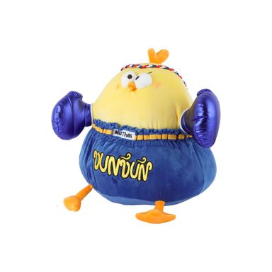 Peluche boxeo pollo azul serie dundun -  Miniso