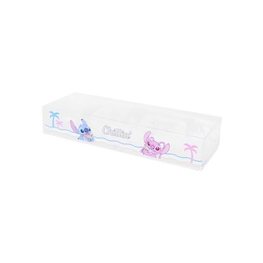 Organizador de plástico transparente apilable colección lilo & stitch de disney L -  Lilo & Stitch