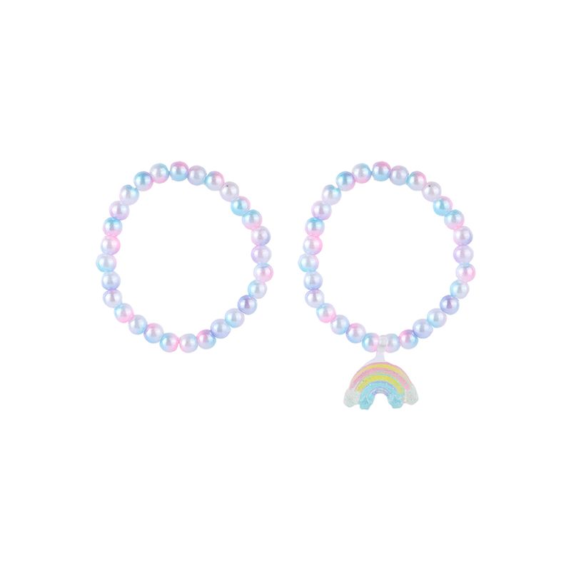 Set-de-pulseras-miniso-serie-fairy-tale-cuentas-aperladas-color-pastel-y-dije-de-arco-ris-2-pzas-Miniso-1-22729