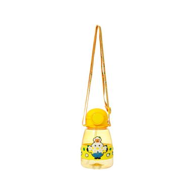 Vaso de plástico con correa para el hombro colección daisy minions 800 ml amarillo -  Minions