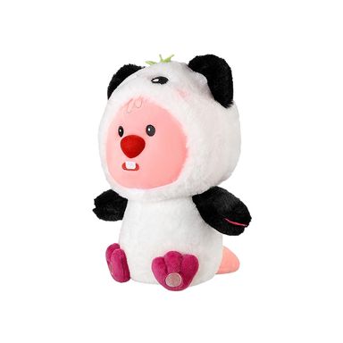 Peluche con cambio de disfraz de panda serie loopy -  Loopy