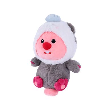 Peluche con cambio de disfraz de castor serie loopy -  Loopy