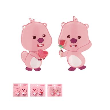 Set de broches para cabello colección zanmang loopy 2pzas -  Loopy