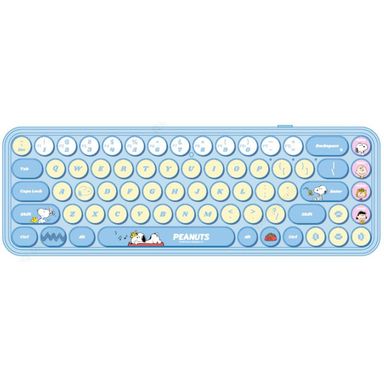 Teclado inalámbrico snoopy colorful life collection mod sk 676ag azul -  Snoopy