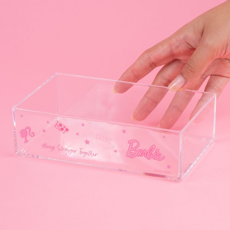 Organizador-de-pl-stico-caja-de-almacenamiento-transparente-apilable-m-serie-barbie-Barbie-2-22302