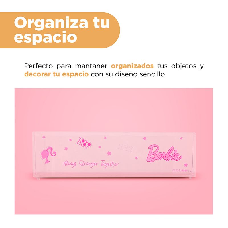 Organizador-de-pl-stico-caja-de-almacenamiento-transparente-apilable-m-serie-barbie-Barbie-4-22302