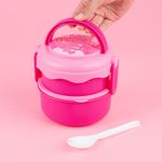 Taper-para-alimentos-lonchera-redonda-de-doble-capa-de-la-colecci-n-care-bears-1100-ml-rosa-Care-Bears-2-22834