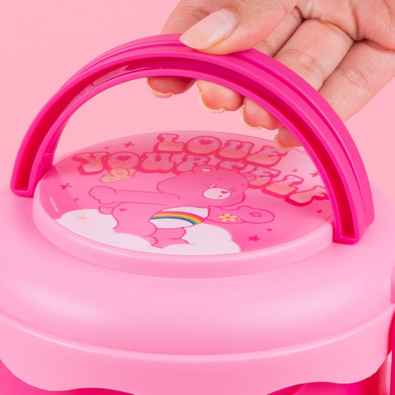 Taper-para-alimentos-lonchera-redonda-de-doble-capa-de-la-colecci-n-care-bears-1100-ml-rosa-Care-Bears-7-22834