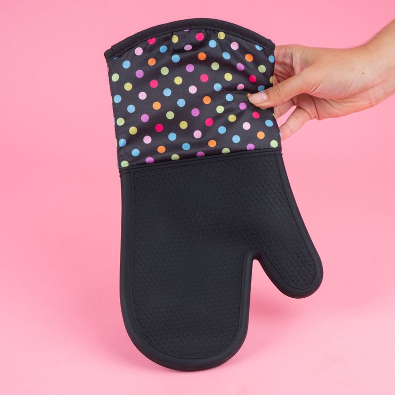 Guante-para-horno-miniso-serie-puntos-de-colores-negro-Miniso-2-22165