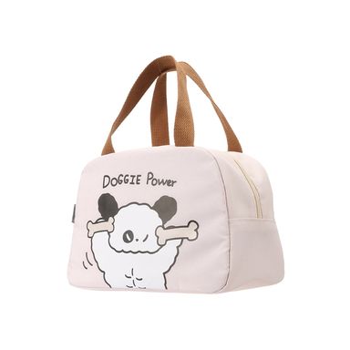 Lonchera miniso serie doggie power puff rosa -  Miniso