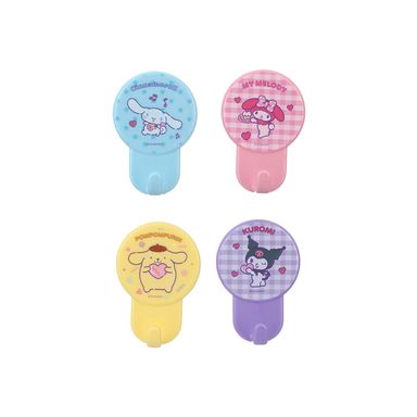 Ganchos adhesivos a cuadros de personajes de sanrio 4 piezas -  Sanrio