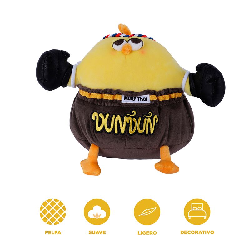 Peluche-boxeo-pollo-negro-serie-dundun-Miniso-3-22586