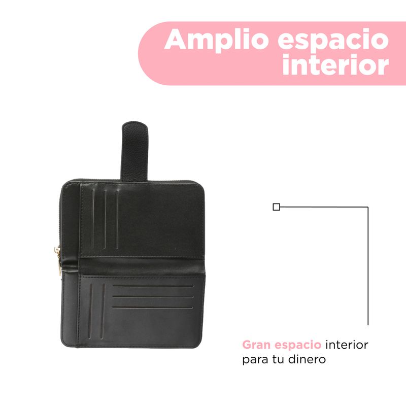 Cartera-para-mujer-mediana-miniso-trabilla-metalica-negro-Miniso-5-22983
