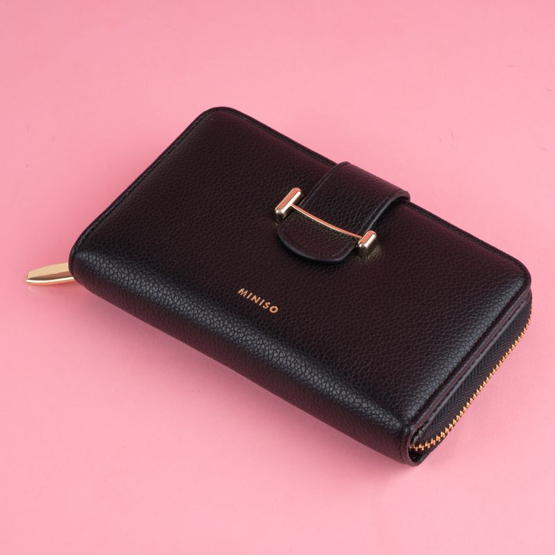 Cartera-para-mujer-mediana-miniso-trabilla-metalica-negro-Miniso-7-22983