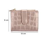 Cartera-de-moda-corta-para-mujer-tipo-piel-de-cocodrilo-oro-rosado-Miniso-7-22990