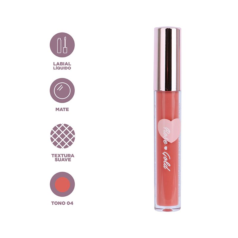 Labial-l-quido-matte-rose-gold-series-04-Miniso-4-23013