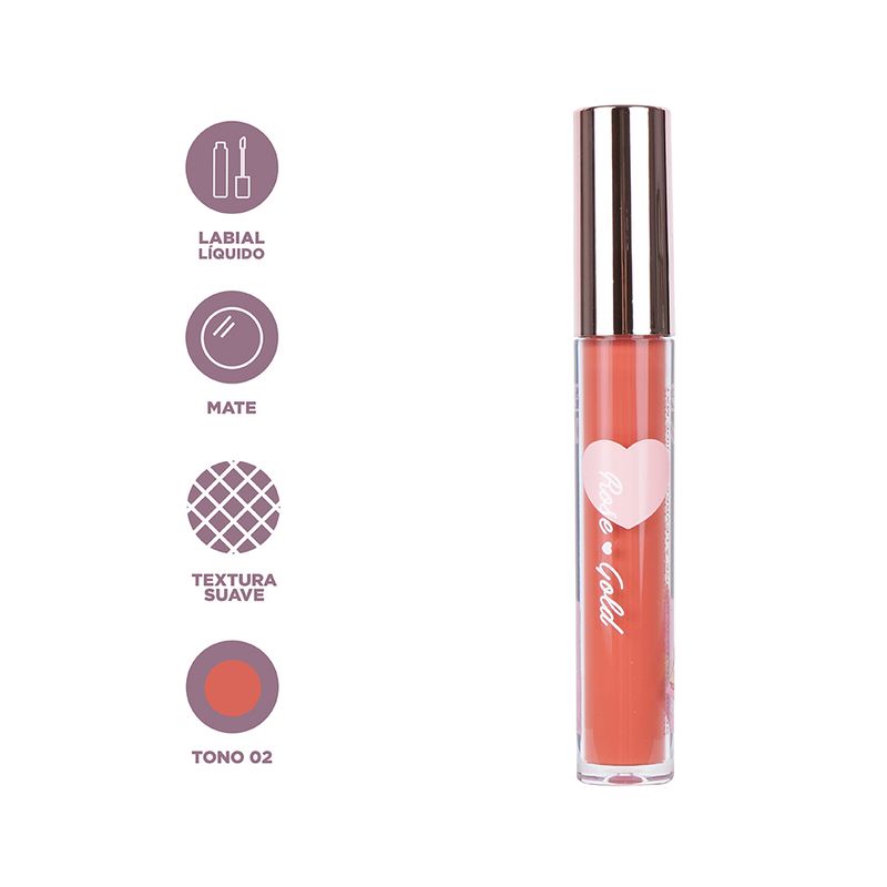 Labial-l-quido-matte-rose-gold-series-02-Miniso-4-23014