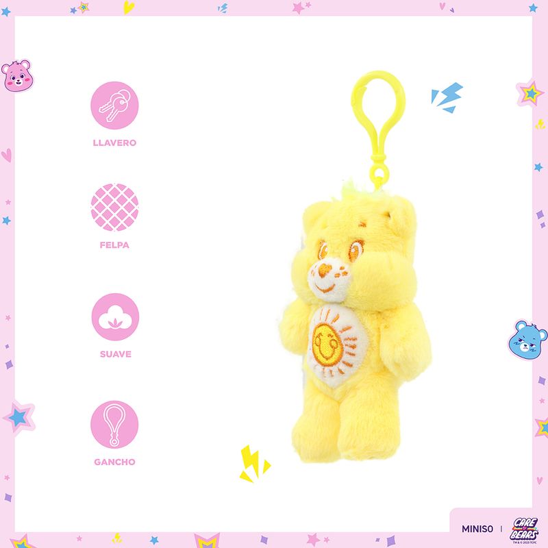 Llavero-brillo-de-la-diversion-13cm-x-8cm-x-6cm-serie-care-bears-Care-Bears-3-23023