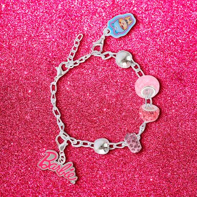 Blind box juguetes diy pulsera de cuentas brillantes serie barbie -  Barbie