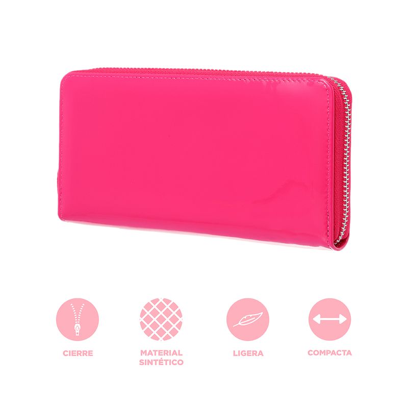 Cartera-larga-para-mujer-miniso-tipo-charol-rosa-Miniso-4-23109