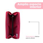 Cartera-larga-para-mujer-miniso-tipo-charol-rosa-Miniso-5-23109