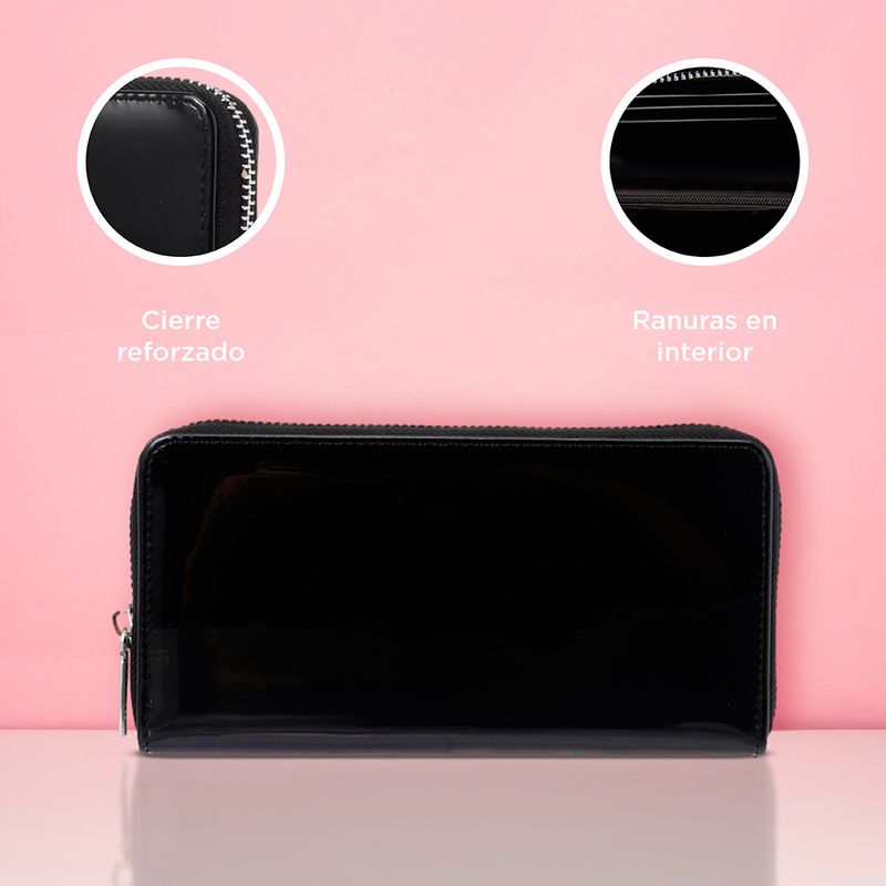 Cartera-larga-para-mujer-miniso-tipo-charol-negro-Miniso-6-23111