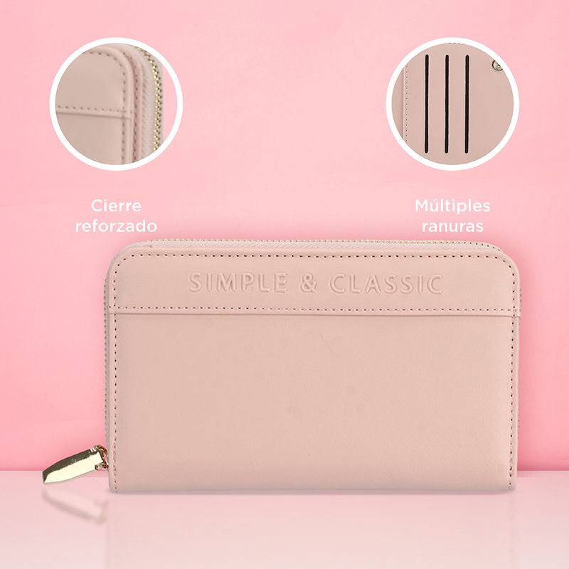 Cartera-con-cierre-para-mujer-miniso-letras-en-relieve-rosa-Miniso-6-23131