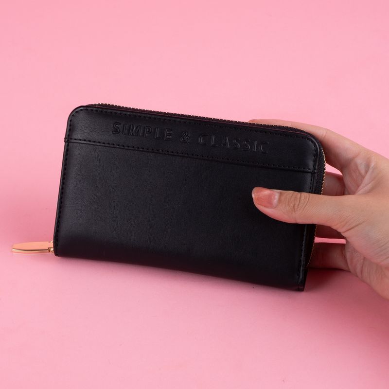 Cartera-con-cierre-para-mujer-miniso-letras-en-relieve-negro-Miniso-2-23132