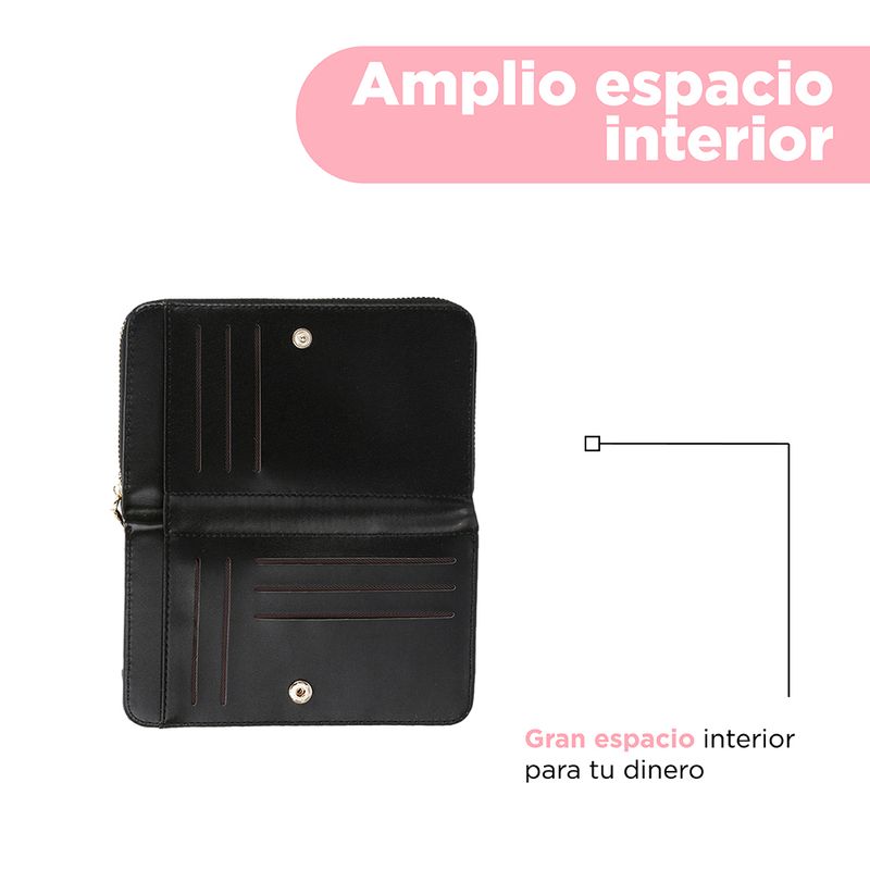 Cartera-con-cierre-para-mujer-miniso-letras-en-relieve-negro-Miniso-5-23132