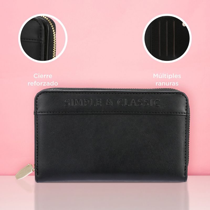 Cartera-con-cierre-para-mujer-miniso-letras-en-relieve-negro-Miniso-6-23132