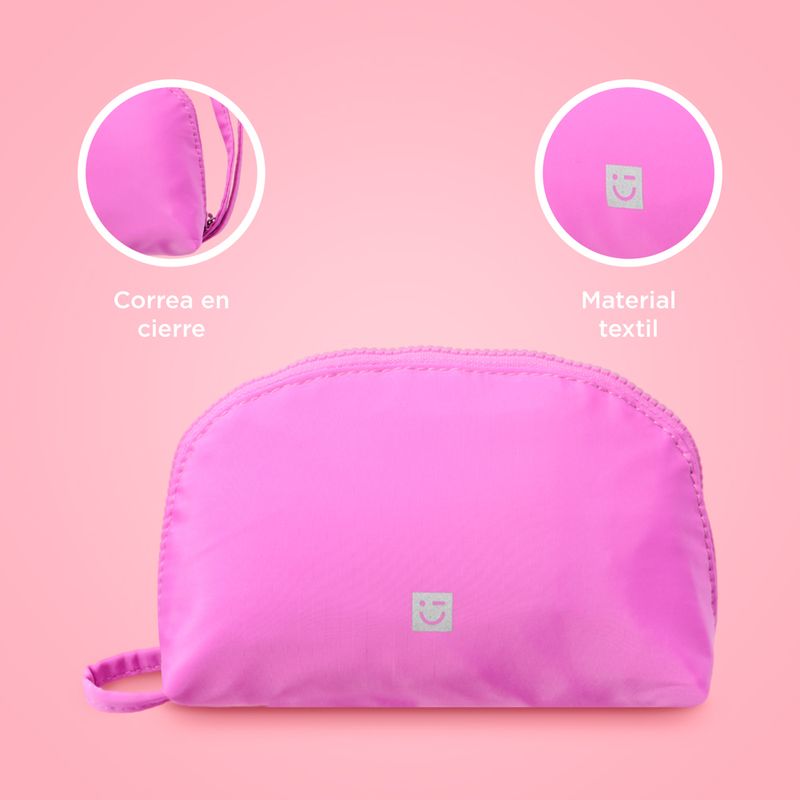 Cosmetiquera-miniso-serie-basicos-de-nylon-media-luna-lila-Miniso-5-23176