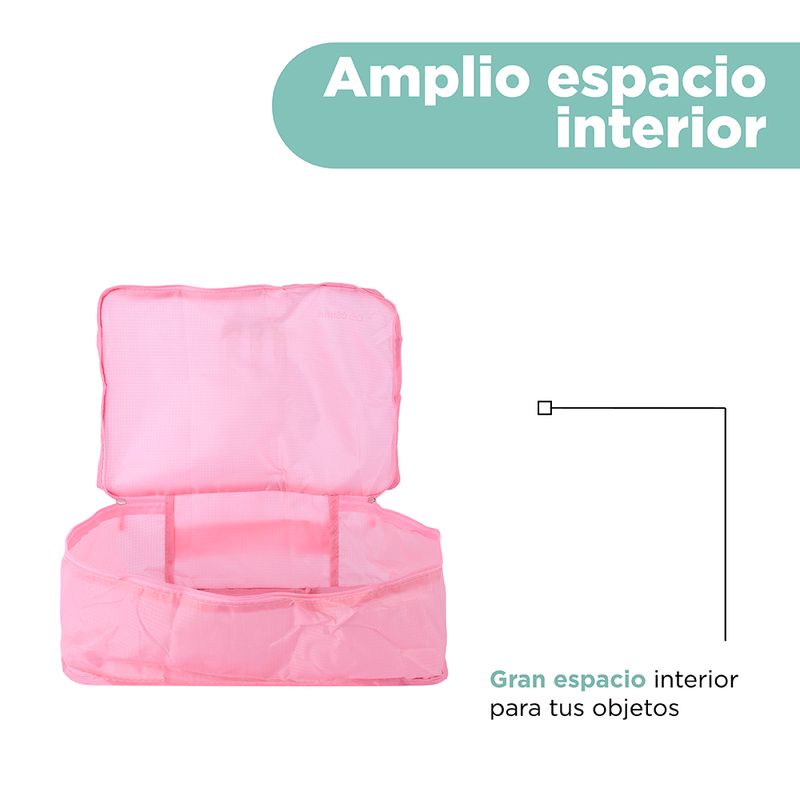 Organizador-de-viaje-bolsa-de-almacenamiento-de-ropa-plegable-minigo-4-0-L-rosa-Miniso-4-23211