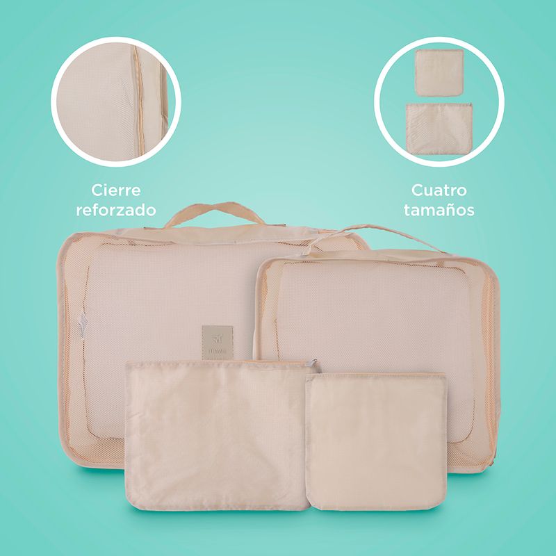 Organizador-de-viaje-organizadores-minigo-4-0-de-4-piezas-caqui-Miniso-5-23212