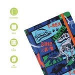 Cuaderno-a5-de-tapa-dura-con-banda-80-hojas-serie-dinosaurios-Miniso-3-23308